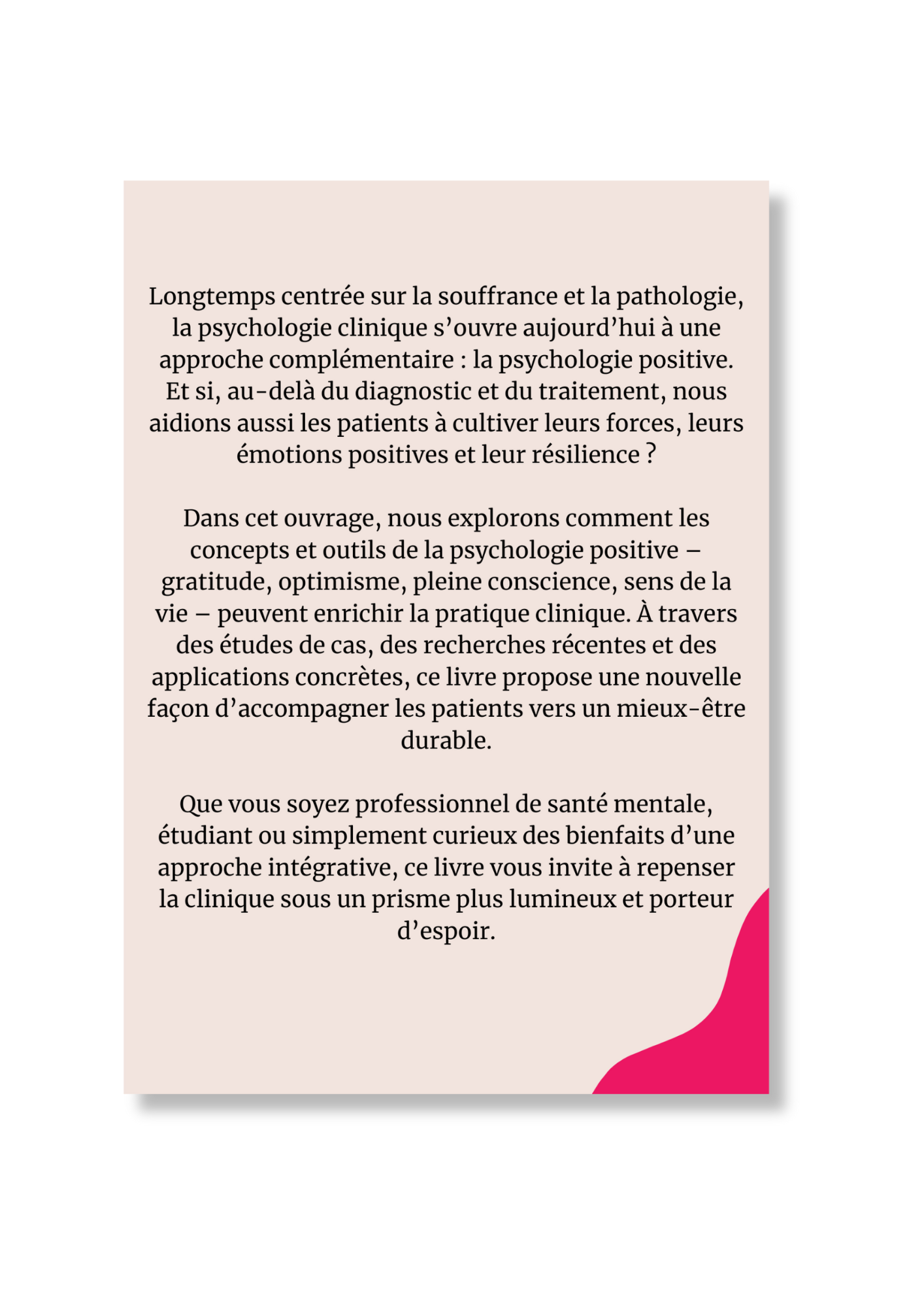 La psychologie positive au service de la psychologie clinique – Image 2